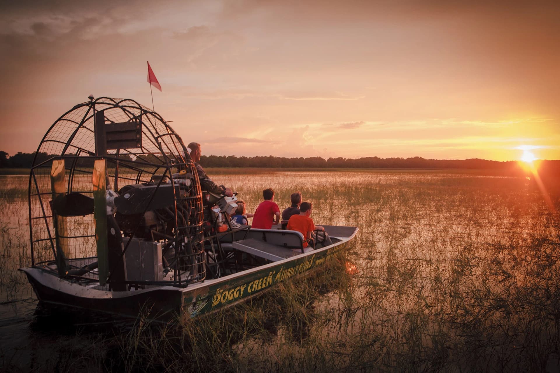 Sunset Airboat Tour at Boggy Creek Airboat Adventures, photo 2