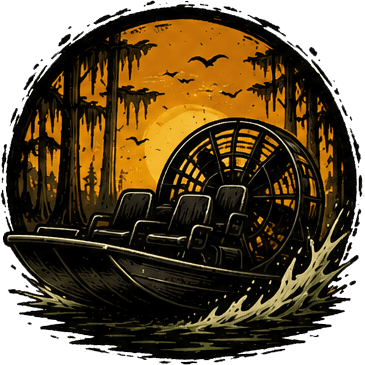 Nighttime airboat mission