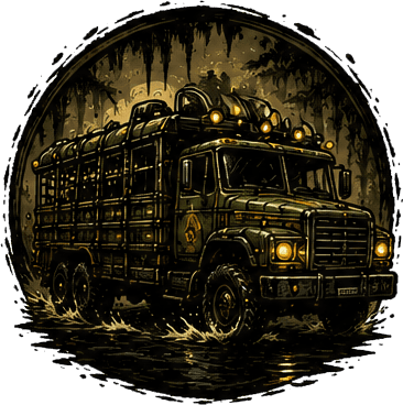 Haunted military transport
